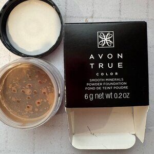 avon true color smooth mineral powder foundation - earth